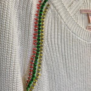 NWT Victoria’s Secret Sweater with BLING!